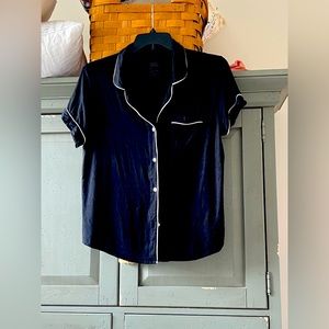 Black Target Pajama top